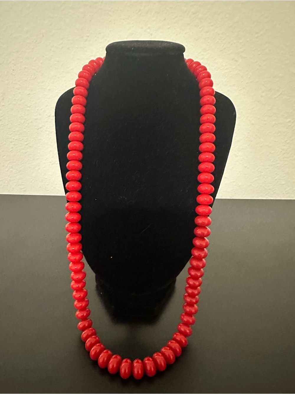 Red Beaded Necklace - Classic Women’s Jewelry